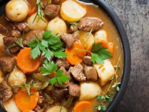 Sopa de legumes com carne